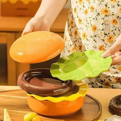PLATOS ESTILO HAMBURGUESA