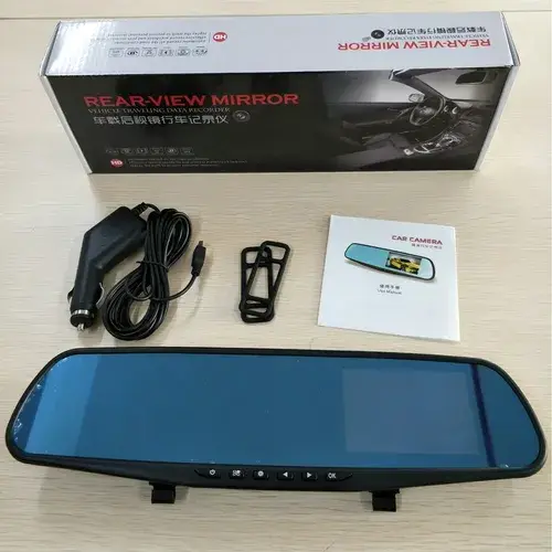 RETROVISOR CON CAMARA GRABADOR